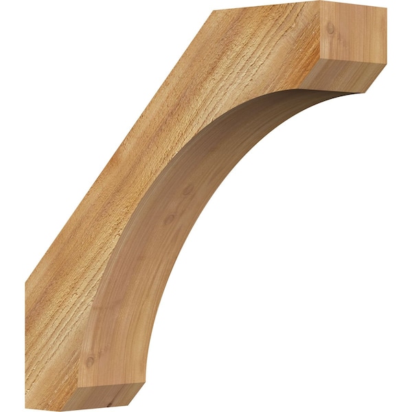 Ekena Millwork 4"W x 16"D x 16"H Legacy Rough Sawn Knee Brace, Western Red Cedar BRC04X16X16LEC00RWR - main